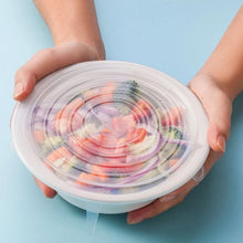 Load image into Gallery viewer, Reusable Silicone Food Lids