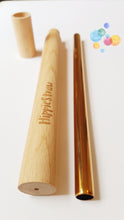 Load image into Gallery viewer, Smoothie/Bubble/boba tea Reusable Straw with FREE Wooden Case