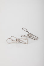 Load image into Gallery viewer, Innovative Stainless Steel Clothes Pegs, Cotton bag of 20 units