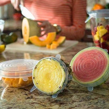 Load image into Gallery viewer, Reusable Silicone Food Lids